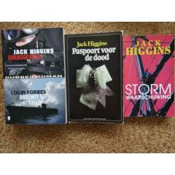 Negen boeken Jack Higgins