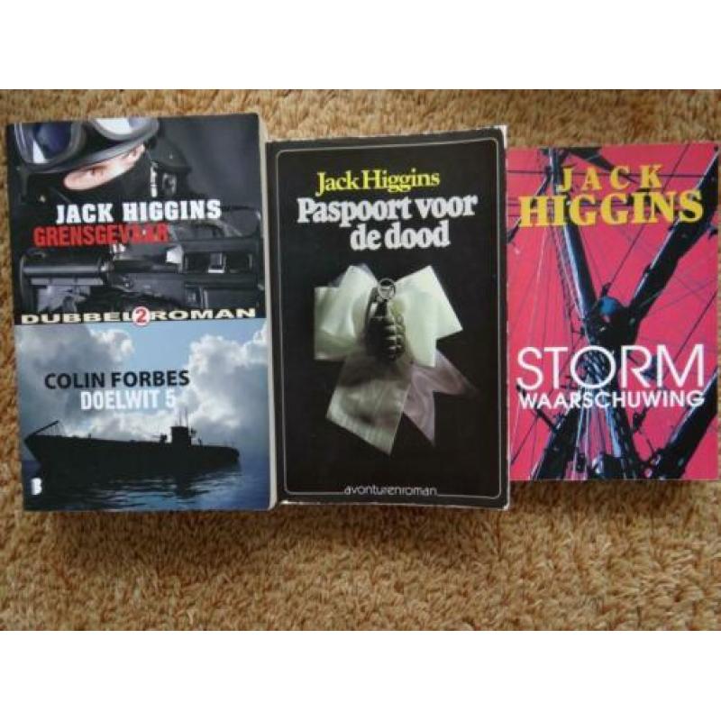 Negen boeken Jack Higgins