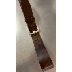 Van Buren leren riem 95 cm