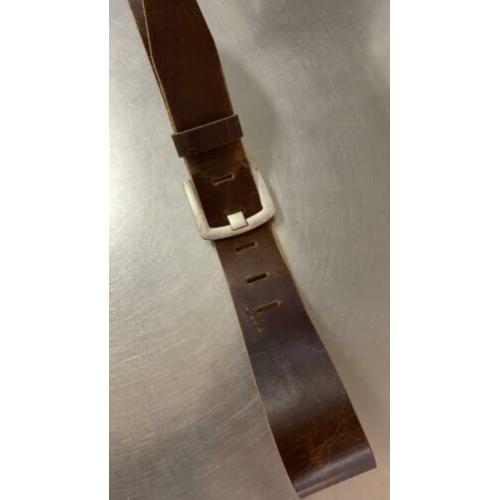Van Buren leren riem 95 cm