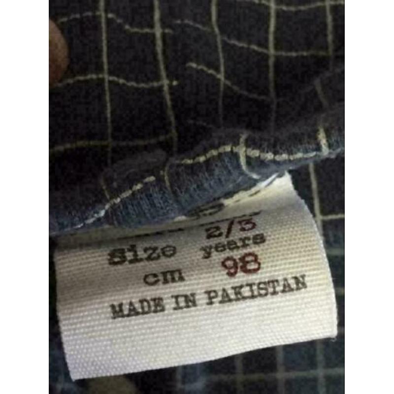 Zara check legging, maat: 98
