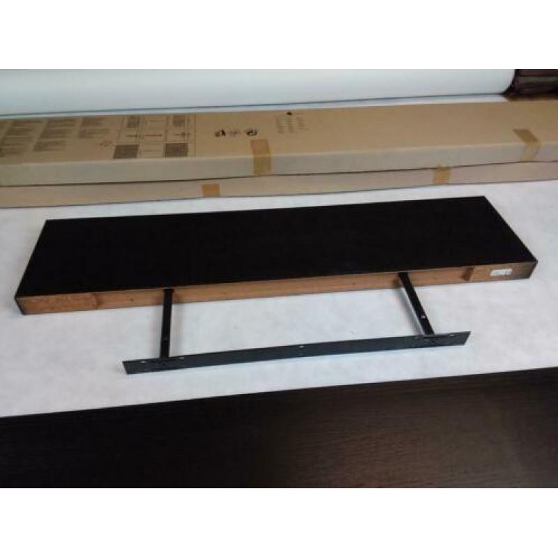 Ikea lack wandplanken kleur zwart