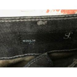 Supertrash blauwe spijkerbroek maat 26 lengte 34