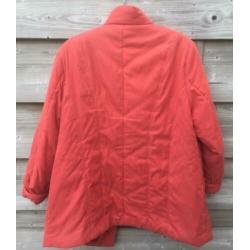Rood gewatteerd jack, maat 44/46