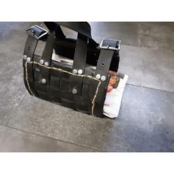 Multifunctionele tas gemaakt van gerecyclede autobanden