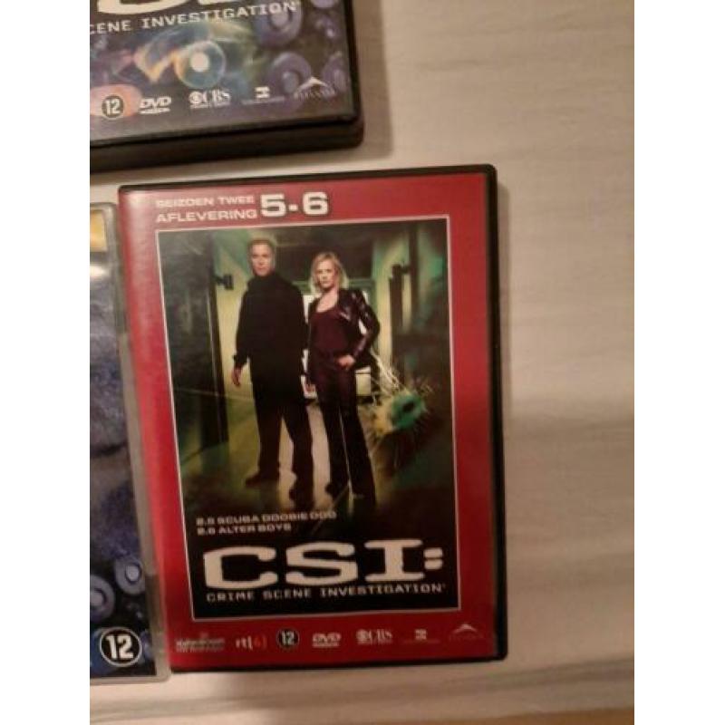 DVD serie van CSI