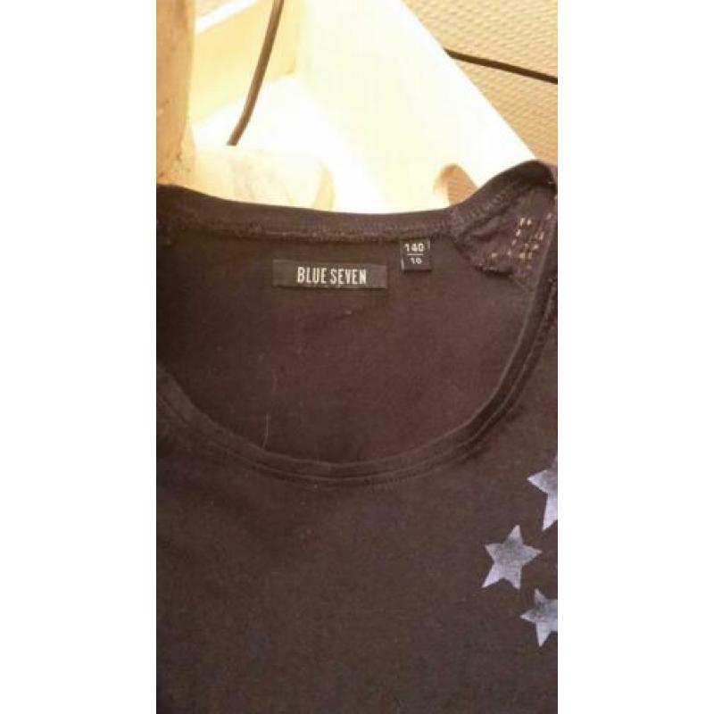 Donkerblauwe jurk Blue Seven 140