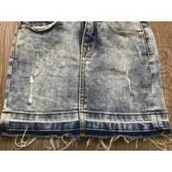 Meisjes spijkerrokje / jeans rokje Kiddo kidwear Mt 110/116