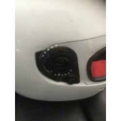 Witte helm maat l