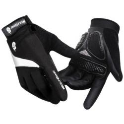 Fietshandschoenen MTB maat M L fiets handschoenen zwart