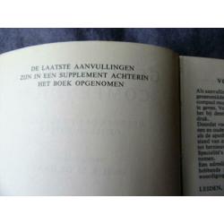 Oud Geneesmiddelen Compendium 1962