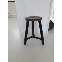 Houten kruk