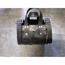 Multifunctionele tas gemaakt van gerecyclede autobanden