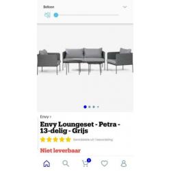 Zeer goede tuin set