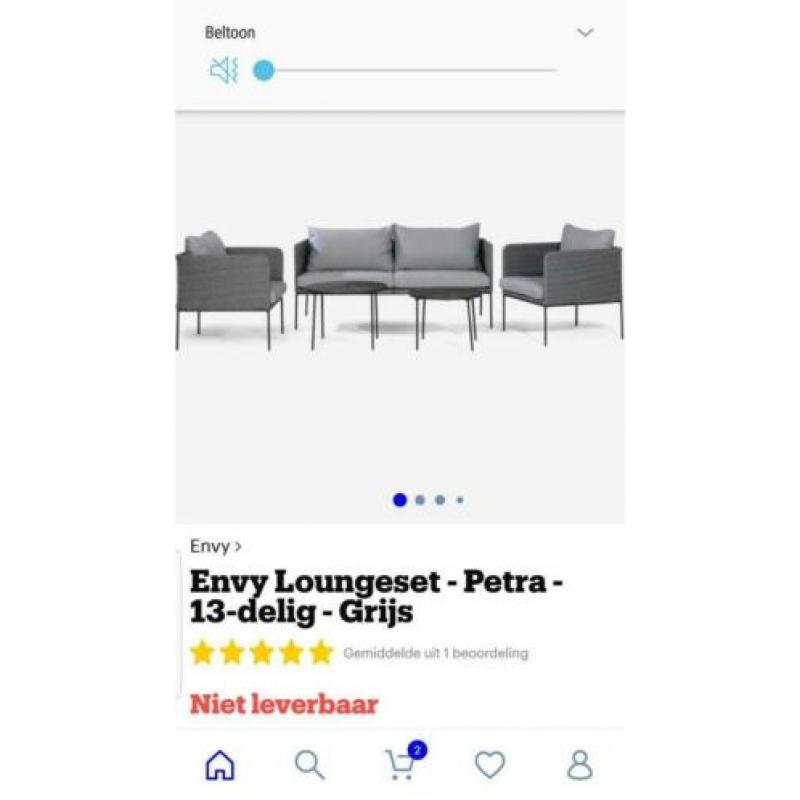 Zeer goede tuin set