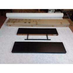 Ikea lack wandplanken kleur zwart