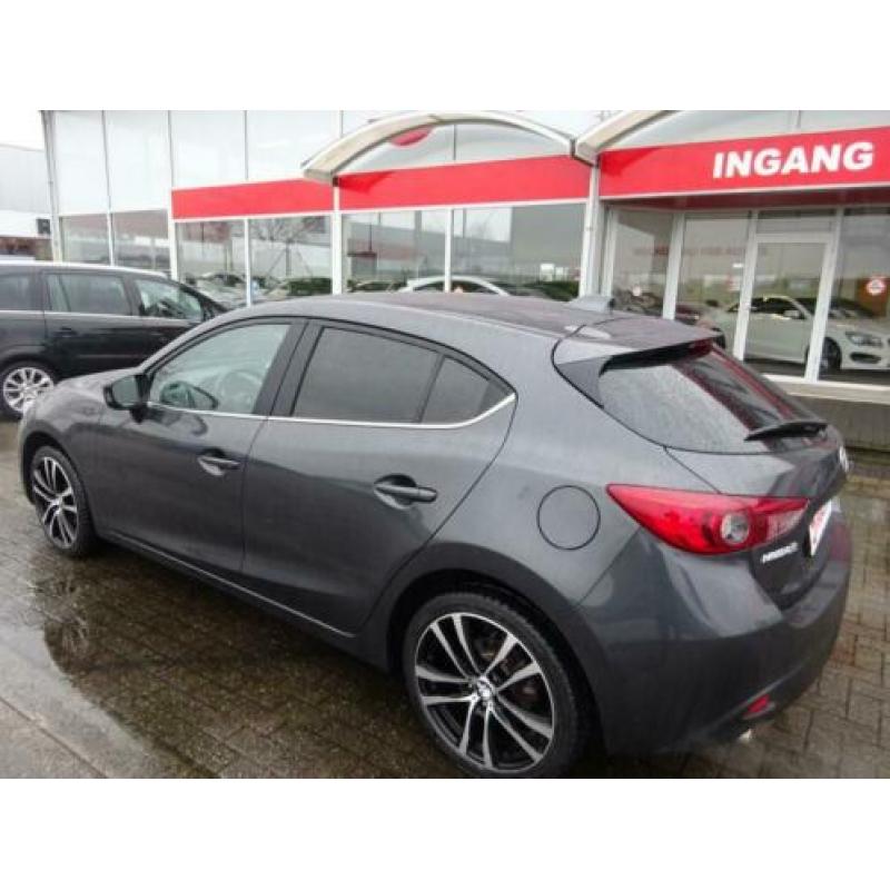 Mazda 3 2.0 16V 120PK NAVIGATIE ECC-AIRCO LMV ESP ELEC-RAMEN