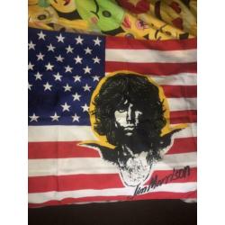 the Doors boek en vlag