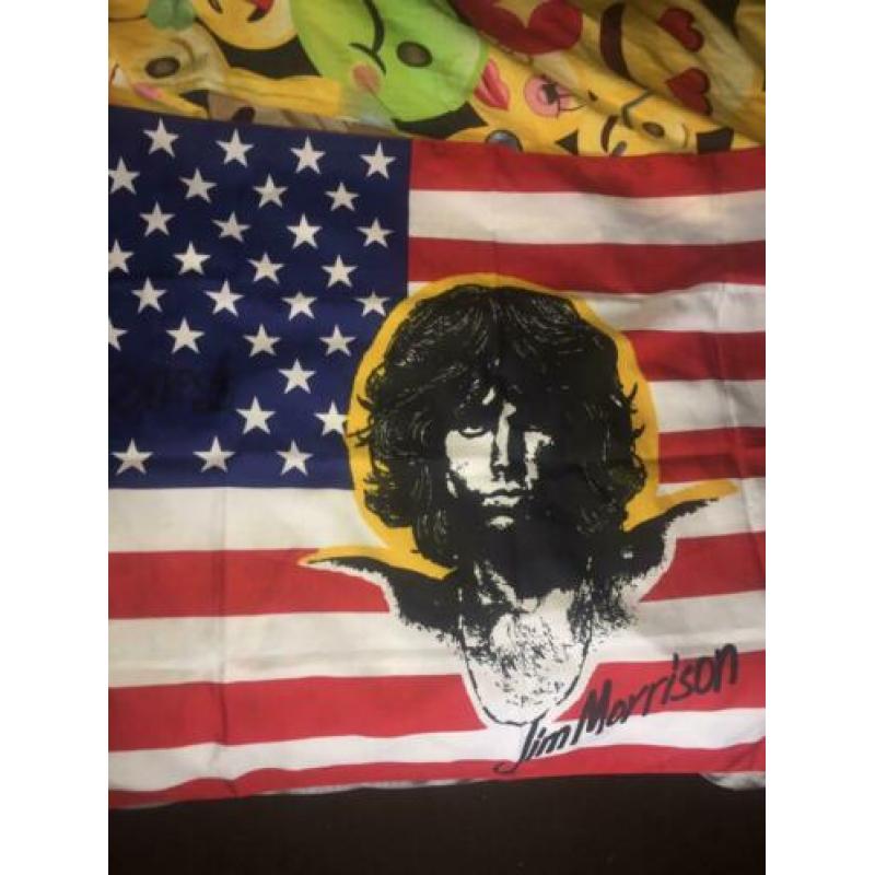 the Doors boek en vlag