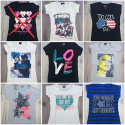 Heel veel meisjes shirts maat 158-164