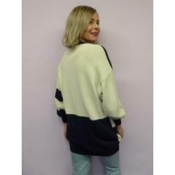*Abfab Vintage Maritiem Vest uit Italie L/XL*