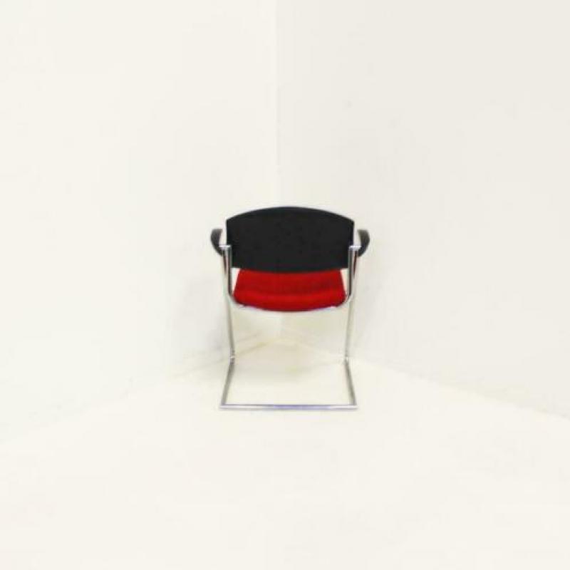 Drabert Vergaderstoelen, Slede-stoelen, Rood, Stoelen