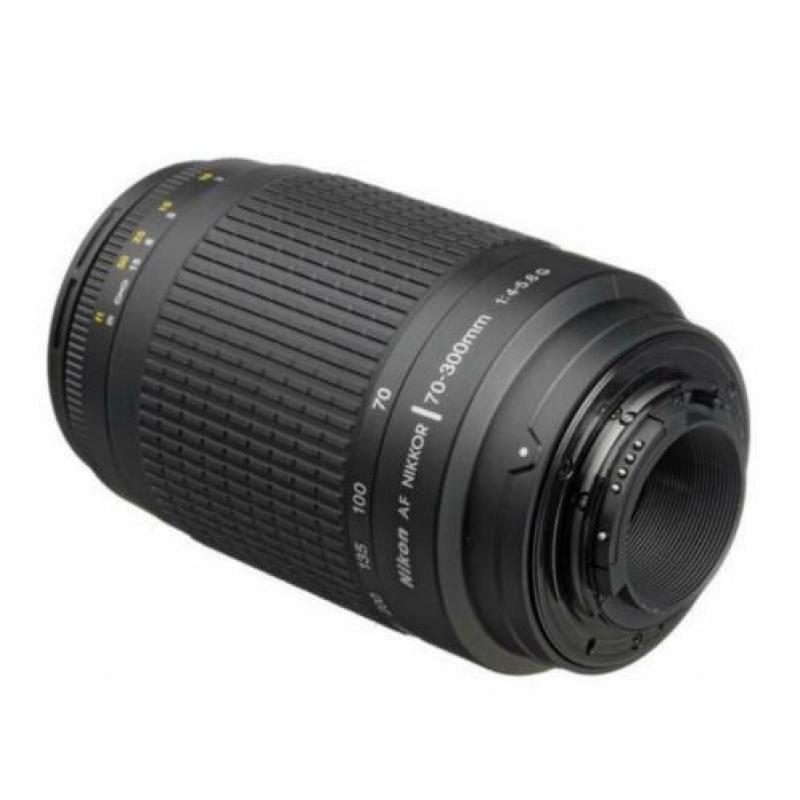 Nikon NIKKOR AF Zoom 70-300mm f/4-5.6G Incl. Zonnekap