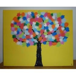 Voor Kinderkamer Babykamer. Schilderij. Unicum. Zie foto's!