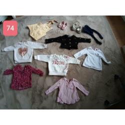 Pakket babykleertjes meisje