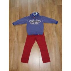 leuk pakketje jongens kleding draagmaat 104-110