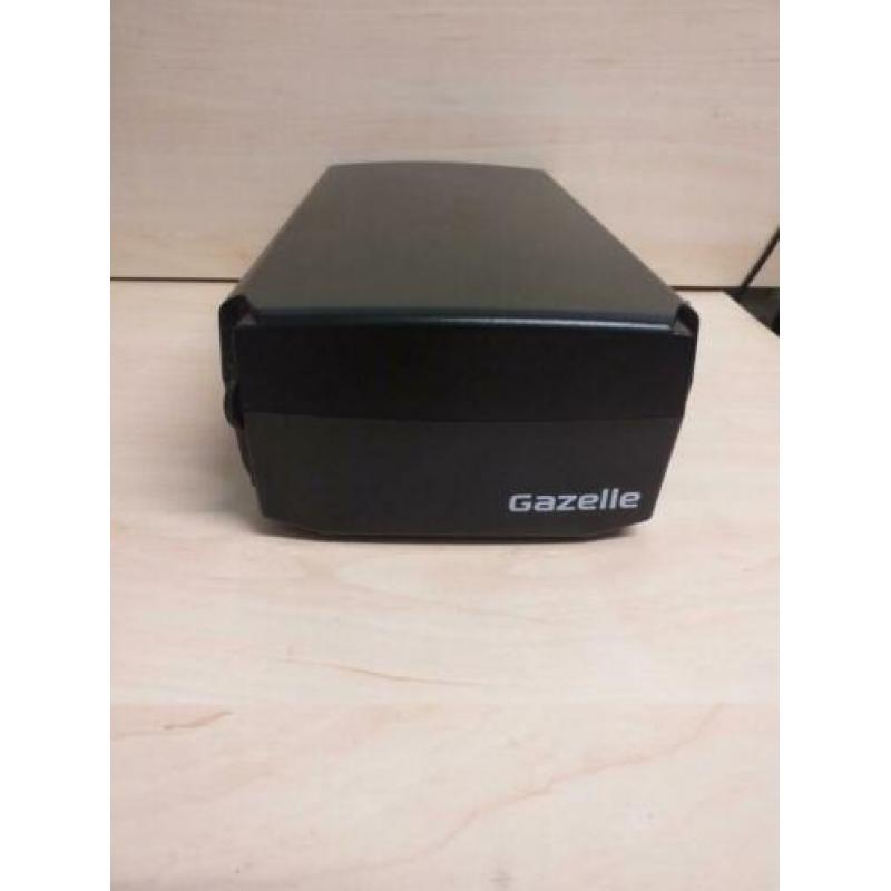 Nieuwe Gazelle Panasonic Goud (400Wh) accu en oplader