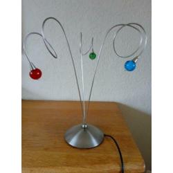 Harco loor strawberry design tafellamp bureaulamp 3 bolletje