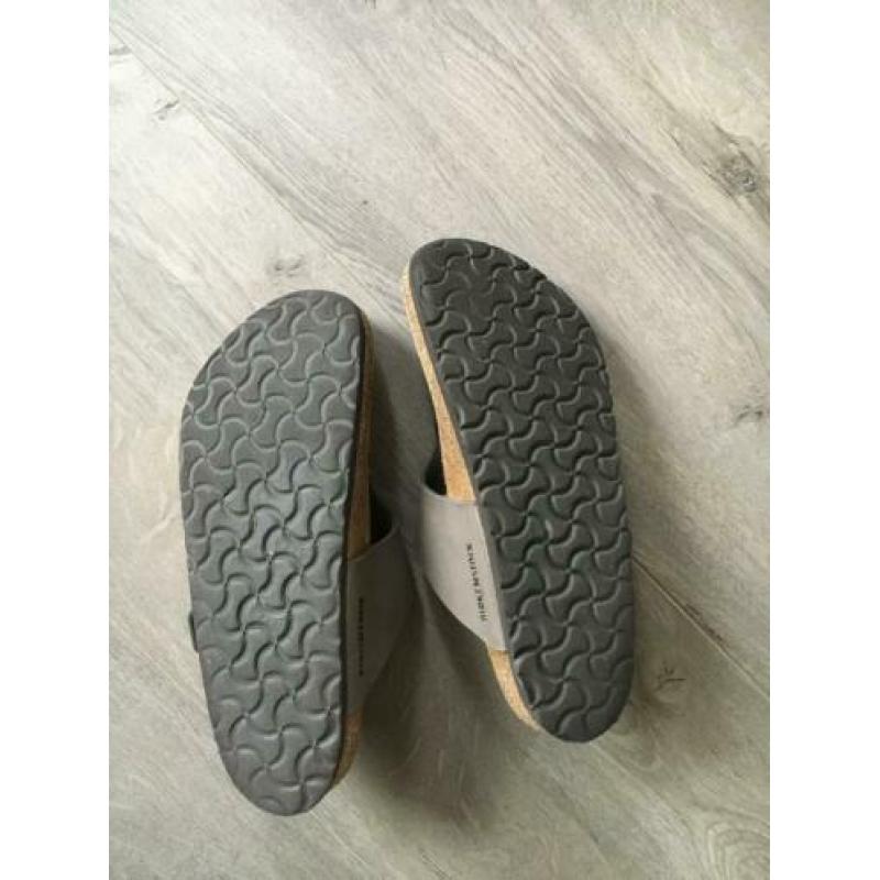 Birkenstock slippers, taupe, maat 40