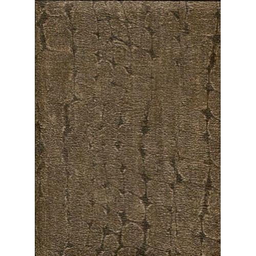 3x Behang Dutch Wallcoverings /FYH Vliesbehang Croco brons