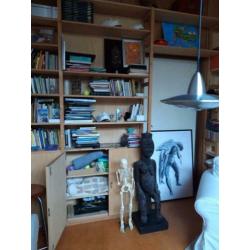 Lundia boekenkast diverse delen.