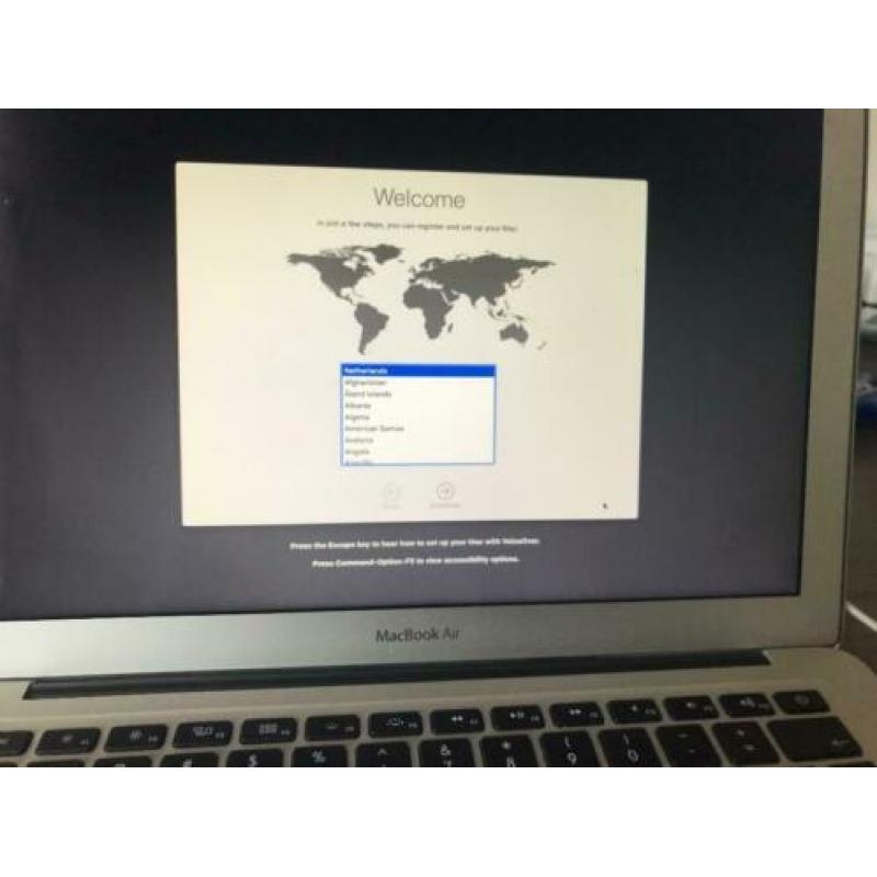 MacBook Air 13 inch, mid 2012, alleen ophalen