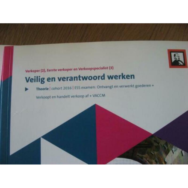 hele rij lesboeken verkoper 2 en 3