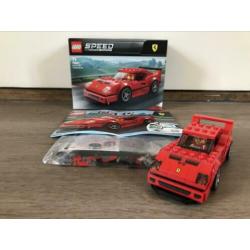 Lego 75890 speed champions Ferrari F40 Competizione