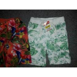~* 2x ZWEMBROEK & 1x Korte Broek mt 104 / 110 (Als) NIEUW *~