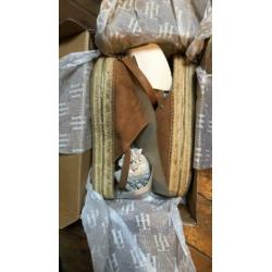Tommy Hilfiger espadrilles 40 bruin suède half open