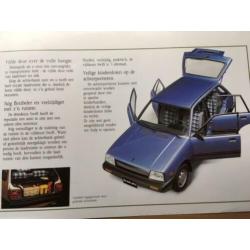 Autofolder/Brochure Suzuki Swift 5 deurs