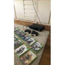 Xbox one met controllers en spellen (compleet)