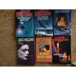 Negen boeken Jack Higgins