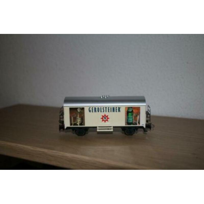 Zeer bijzondere Marklin Gerolsteiner Koelwagon 4415 (95001