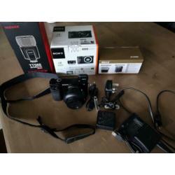 Sony A6000 met extra's