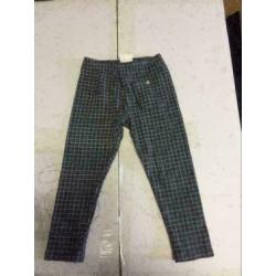 Zara check legging, maat: 98