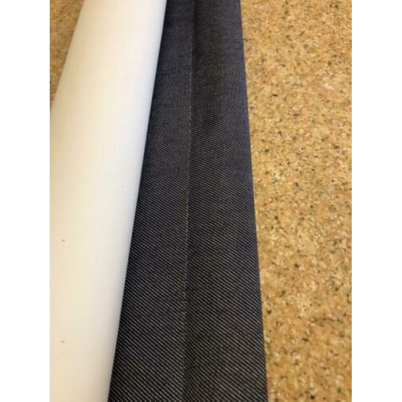 2 keer Rolgordijn blauw 150 cm bij 92cm