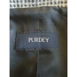 Getailleerd dames colbertje van 100% wool. Maat 34/36 Purdey