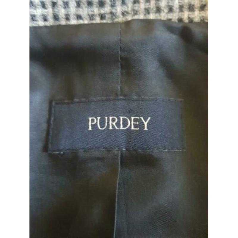 Getailleerd dames colbertje van 100% wool. Maat 34/36 Purdey