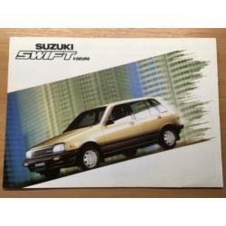 Autofolder/Brochure Suzuki Swift 5 deurs